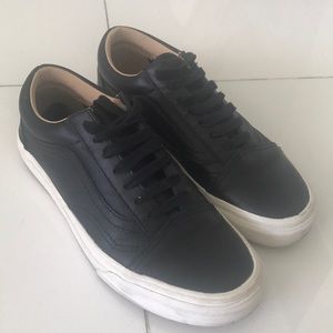 Vans Old Skool Leather Black
